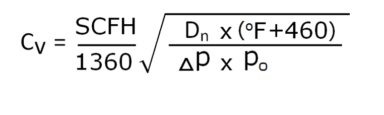 Formula_Cv_Calcultion_ForGases.dib